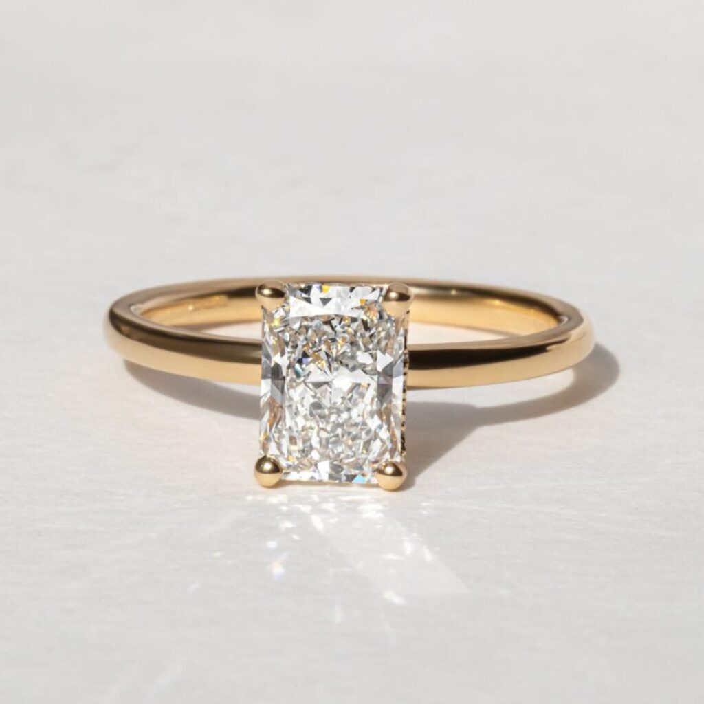 8 carat radiant cut diamond