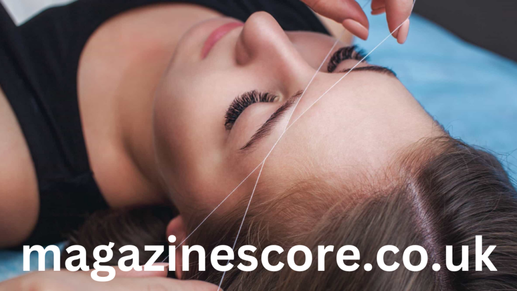 Eyebrow with threading The Ultimate Guide to Precision Grooming eyebrow with threading