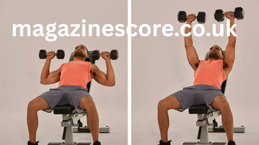 incline dumbbell chest press