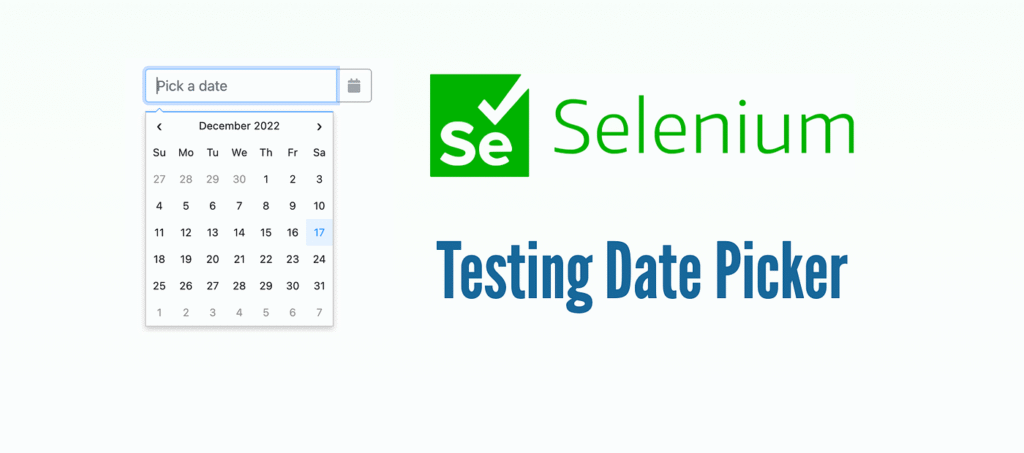 Handling Date Pickers in Selenium Using JavaScript Handling Date Pickers in Selenium Using JavaScript